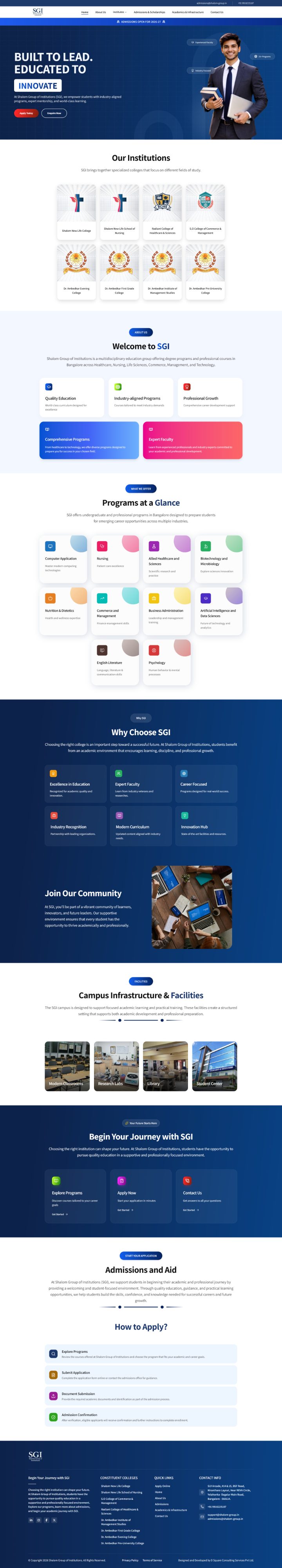Shalom Group website
